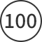 100
