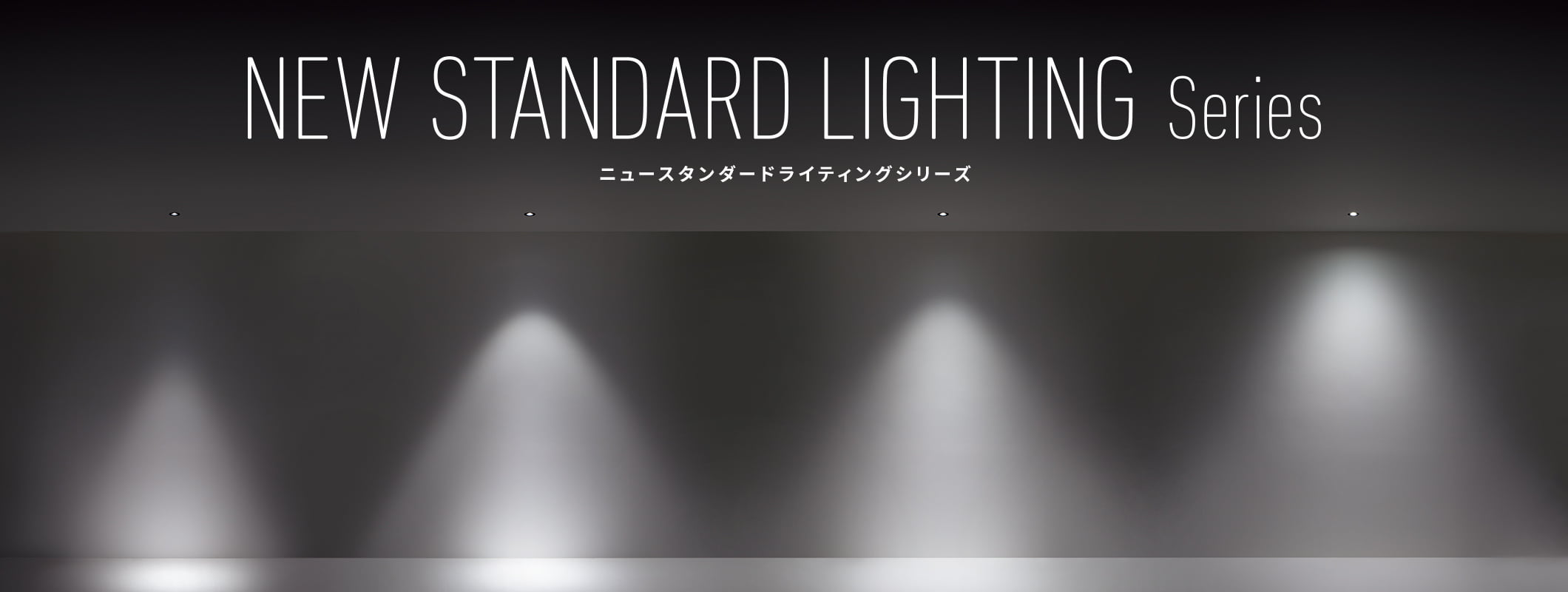 New Standard Lighting Series ニュースタンダードライティングシリーズ