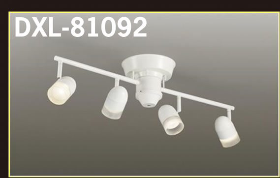 DAIKO スポットライト(LED24W・電球色) リモコン DXL-81092 dxl81328_main.jpg