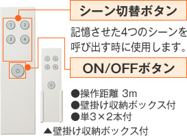 製品機能について コントローラー・施工部品 | お客様サポート | 大光