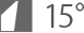 15°