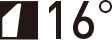 Beam angle: 16&deg;