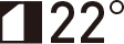 Beam angle: 22&deg;