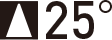 Beam angle: 25&deg;