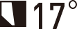 Beam angle: 17&deg;
