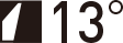 Beam angle: 13&deg;