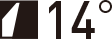 Beam angle: 14&deg;