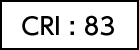 CRI: 83
